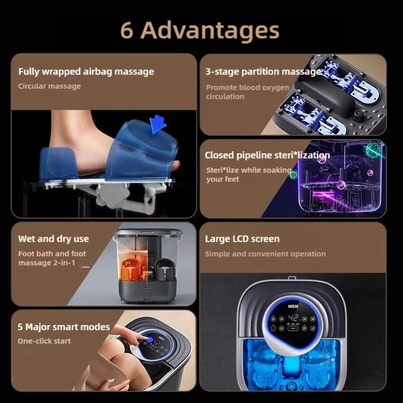 Portable Electric Foot Massage - Spa Massager ulasan dan harga