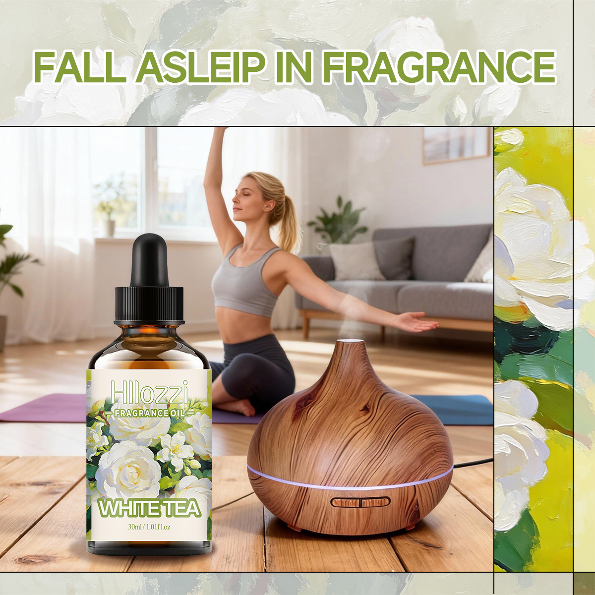 White Tea Fragrance Oil, Fresh - Aromatherapy Diffuser ulasan dan harga