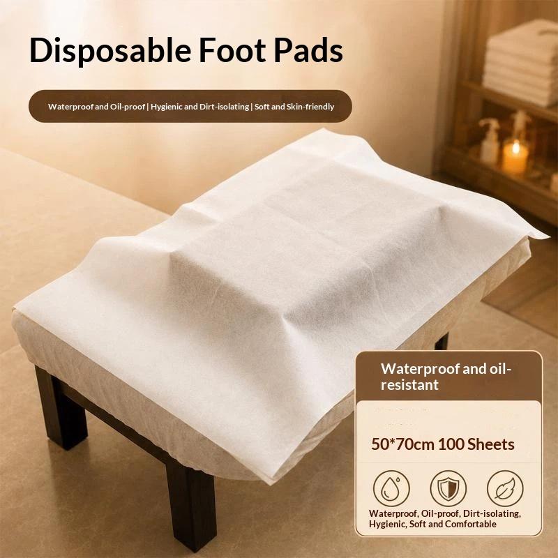 100Pcs Disposable Woven Fabric - Spa Towel ulasan dan harga