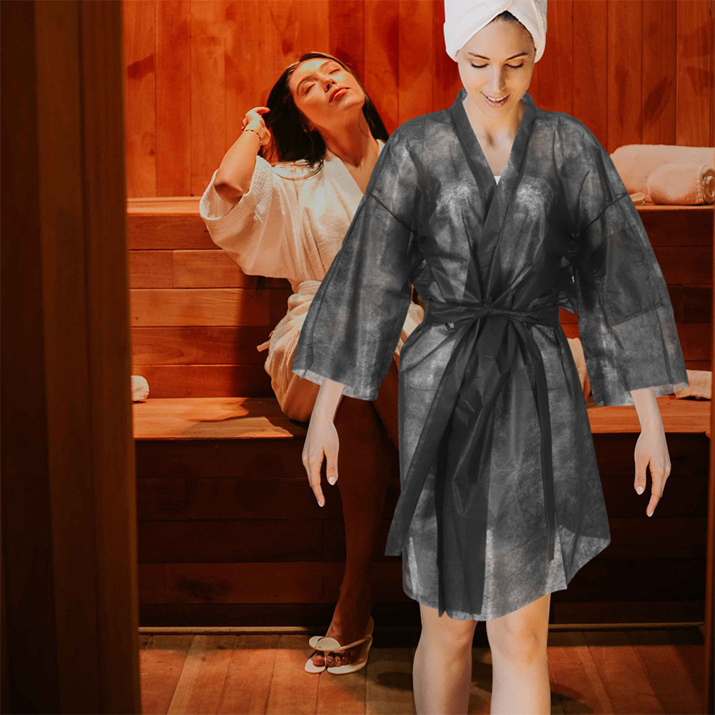 5Pcs Disposable Spa Robes Nonw - Spa Towel ulasan dan harga