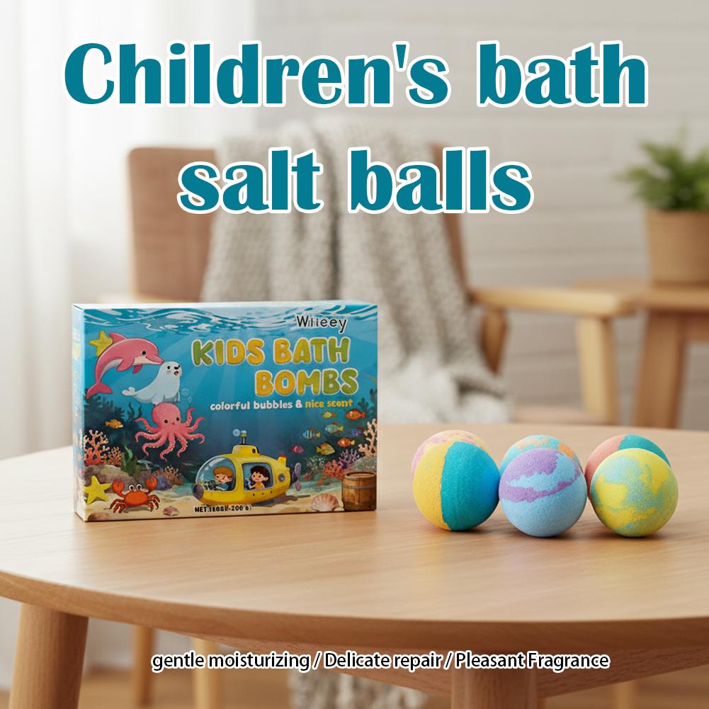 6pcs/Box Colorful Bath Bombs,  - Bath Salts ulasan dan harga