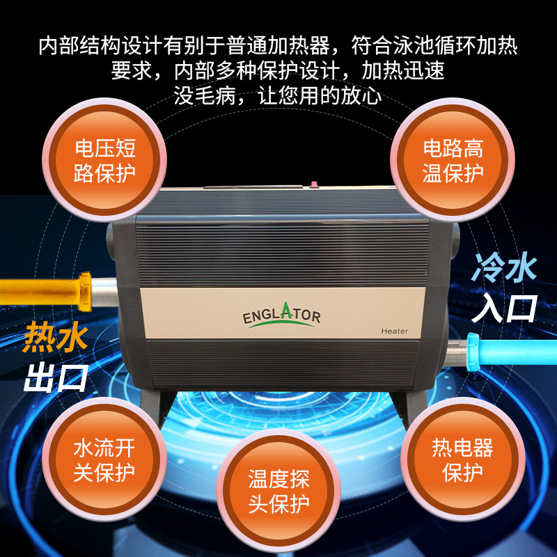 Electric Heater Heating Elemen - Hot Tub ulasan dan harga