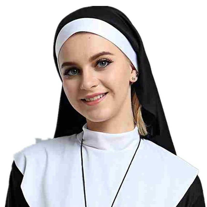 Halloween Costume Women Nun Co - Bathrobe ulasan dan harga