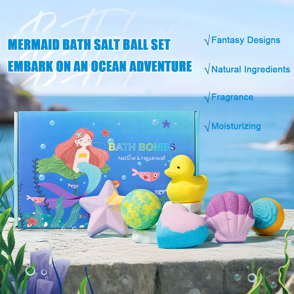 6Pcs Bath Bomb Gift Set for Wo - Bath Salts ulasan dan harga