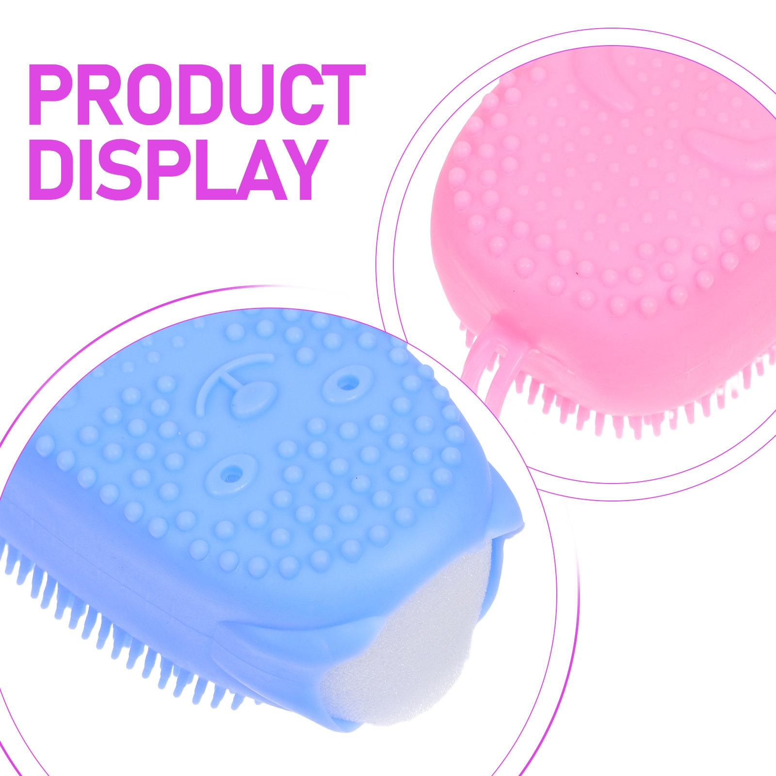 3Pcs Silicone Exfoliating Body - Body Brush ulasan dan harga